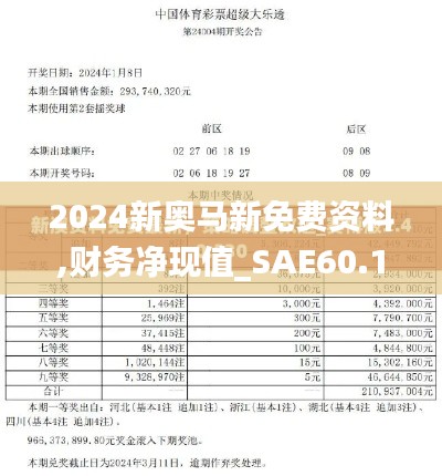 2024新奥马新免费资料,财务净现值_SAE60.101创意版