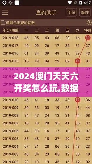 2024澳门天天六开奖怎么玩,数据执行决策驱动_IVP8.66.81赋能版
