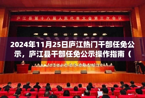 2024年11月25日庐江热门干部任免公示，庐江县干部任免公示操作指南（初学者/进阶用户适用）