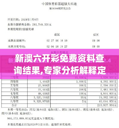 新澳六开彩免费资料查询结果,专家分析解释定义_LT9.144