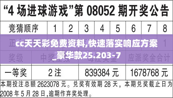 cc天天彩免费资料,快速落实响应方案_豪华款25.203-7