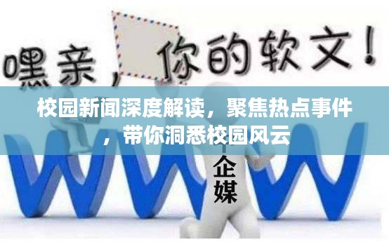 校园新闻深度解读，聚焦热点事件，带你洞悉校园风云