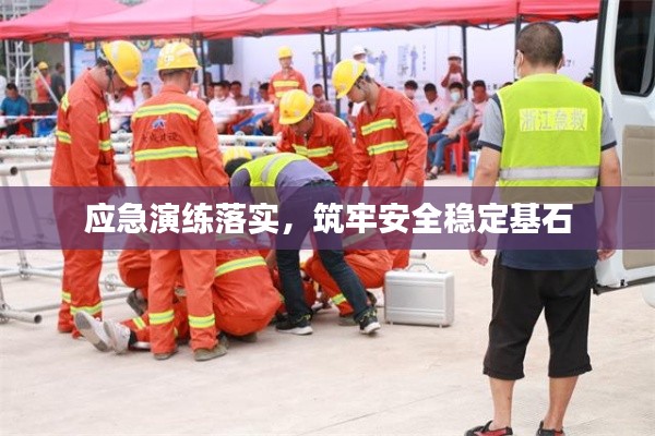 应急演练落实，筑牢安全稳定基石