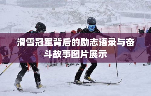 滑雪冠军背后的励志语录与奋斗故事图片展示