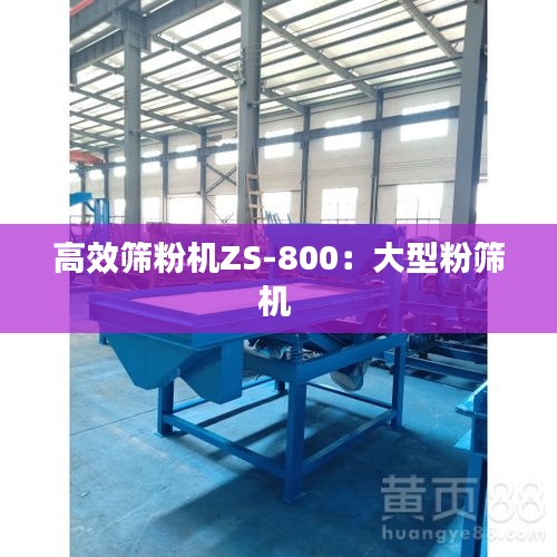 高效筛粉机ZS-800：大型粉筛机 