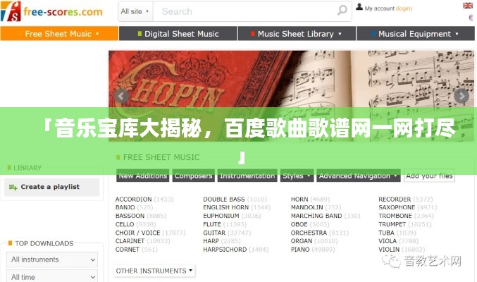 「音乐宝库大揭秘，百度歌曲歌谱网一网打尽」
