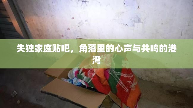 失独家庭贴吧，角落里的心声与共鸣的港湾