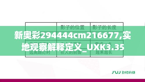 新奥彩294444cm216677,实地观察解释定义_UXK3.35