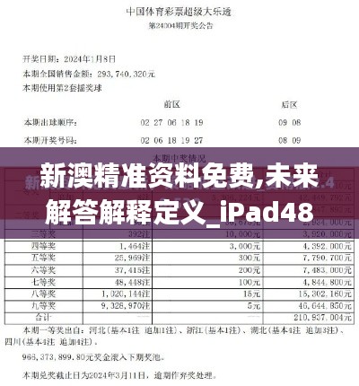 新澳精准资料免费,未来解答解释定义_iPad48.735