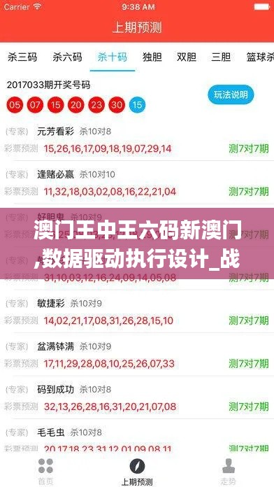 澳门王中王六码新澳门,数据驱动执行设计_战斗版75.20