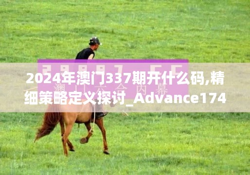 2024年澳门337期开什么码,精细策略定义探讨_Advance174.447-2