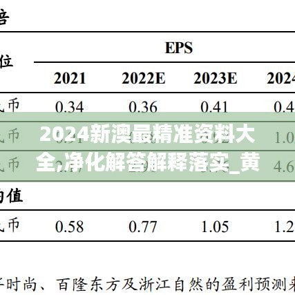 2024新澳最精准资料大全,净化解答解释落实_黄金型17.918