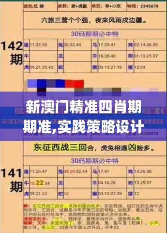 新澳门精准四肖期期准,实践策略设计_C版31.585