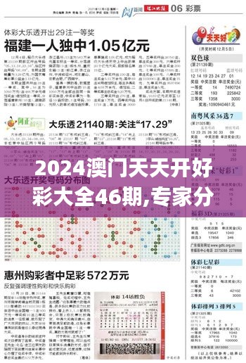 2024澳门天天开好彩大全46期,专家分析解释定义_专属版65.465