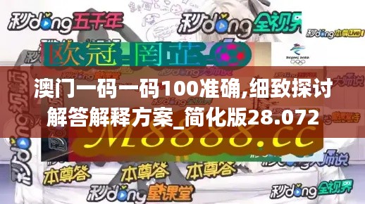 澳门一码一码100准确,细致探讨解答解释方案_简化版28.072