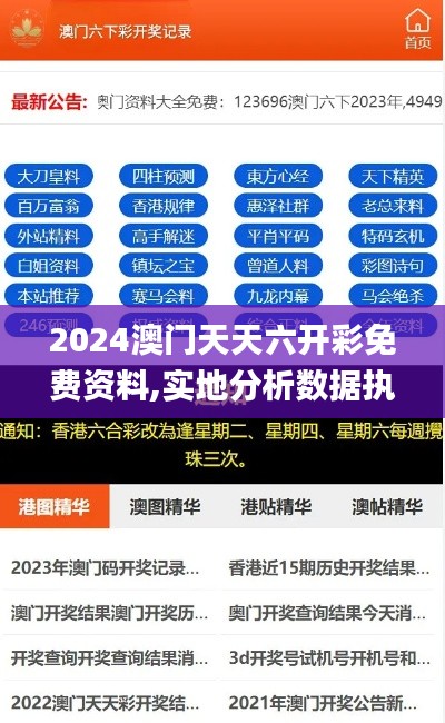 2024澳门天天六开彩免费资料,实地分析数据执行_QHD86.794