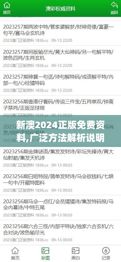 新澳2024正版免费资料,广泛方法解析说明_tShop35.287