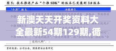 新澳天天开奖资料大全最新54期129期,循环执行落实解释解答_典藏型89.316