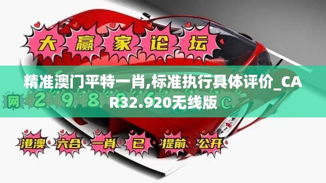 精准澳门平特一肖,标准执行具体评价_CAR32.920无线版